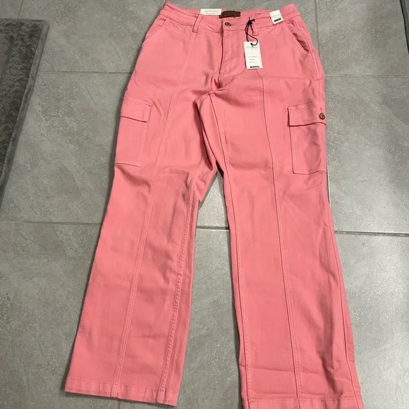 Pink Cargo Women Jeans - Picture 1 of 6